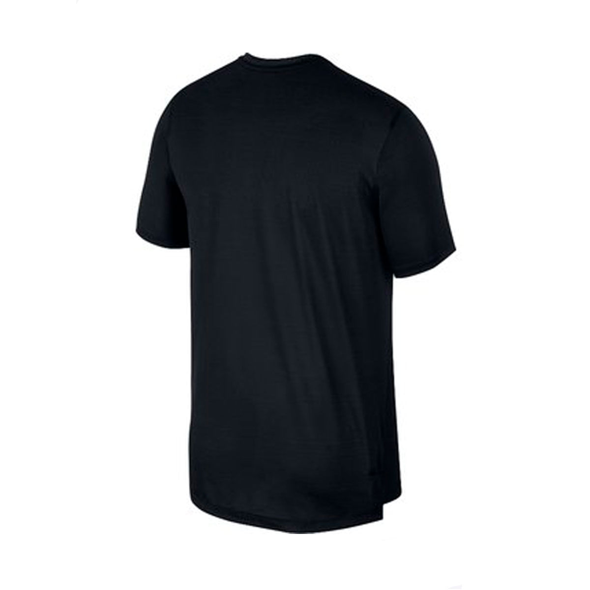 Nike M Nk Dry Miler Top Ss Camiseta Manga Corta negro de hombre para correr