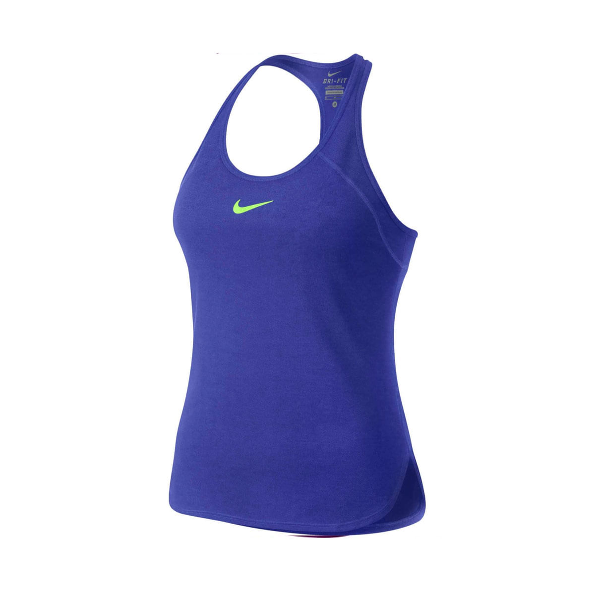 Nike W Nk Dry Tank Slam Camiseta Manga Sisa azul de mujer para tenis
