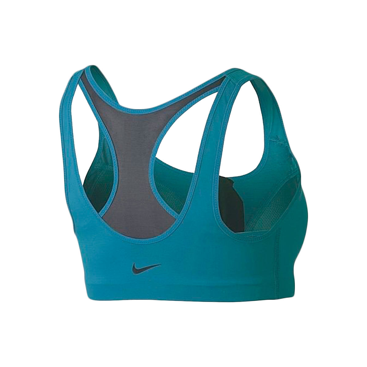 Nike W Np Define Bra Top azul de mujer para entrenamiento
