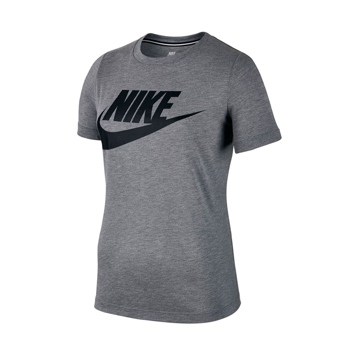 Nike W Nsw Essntl Top Hbr Camiseta Manga Corta negro de mujer lifestyle
