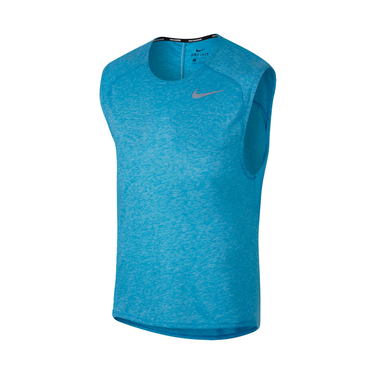 Nike M Nk Brthe Rise 365 Top Slv Cl Camiseta Manga Sisa azul de hombre para correr