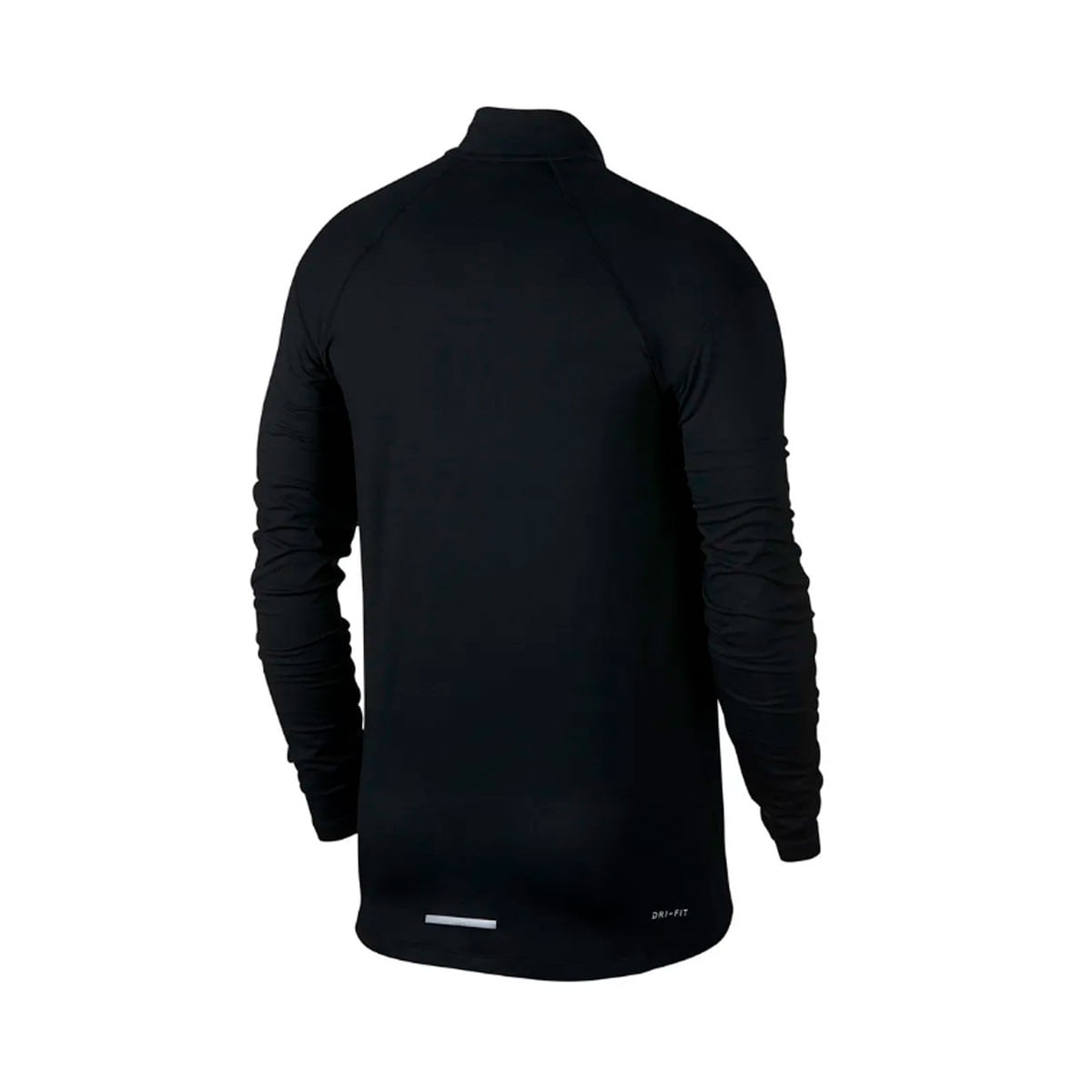 Nike M Nk Dry Elmnt Top Hz Buzo negro de hombre para correr