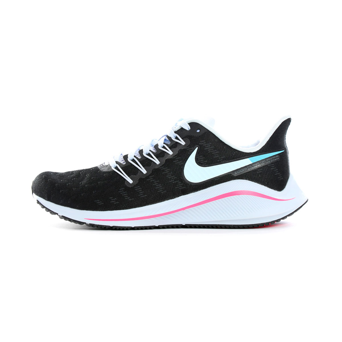 Nike Wmns Nike Air Zoom Vomero 14 Tenis negro de mujer para correr