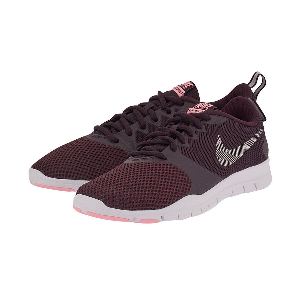 Nike Wmns Nike Flex Essential Tr Tenis rojo de mujer para entrenamiento