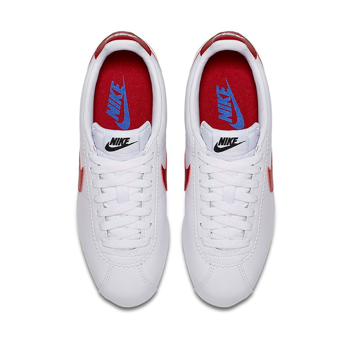 Nike Wmns Classic Cortez Leather Tenis blanco de mujer lifestyle