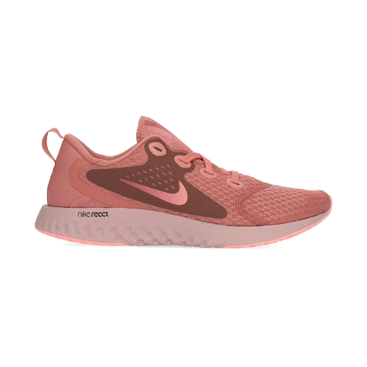 Nike Wmns Nike Rebel React Tenis rosado de mujer para correr