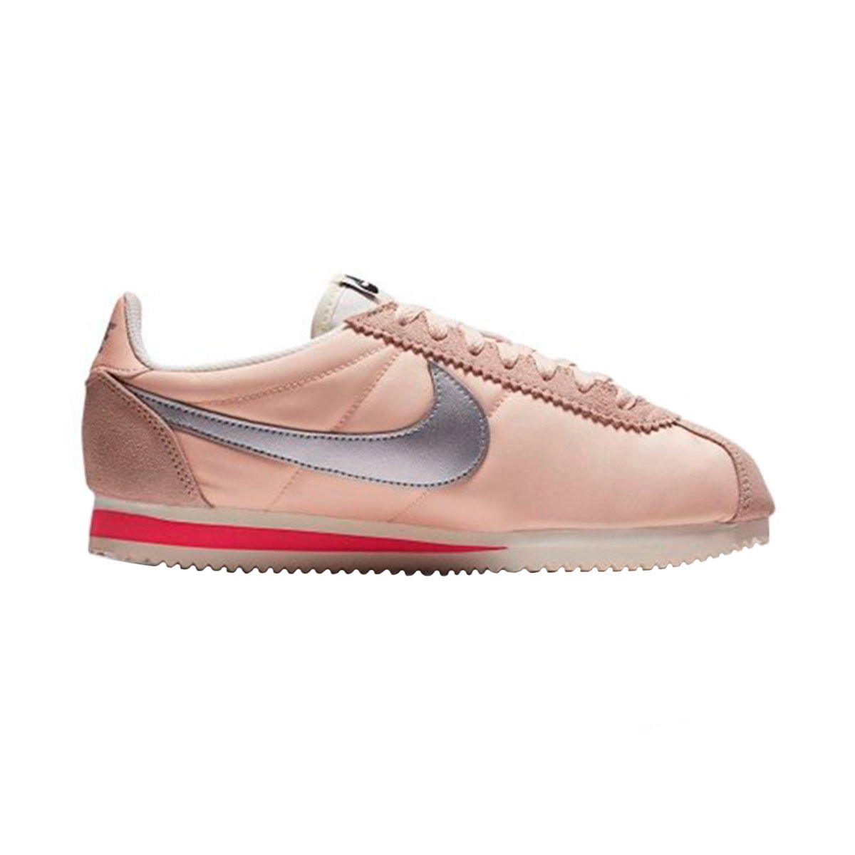 Nike Wmns Classic Cortez Nylon Tenis naranja de mujer lifestyle