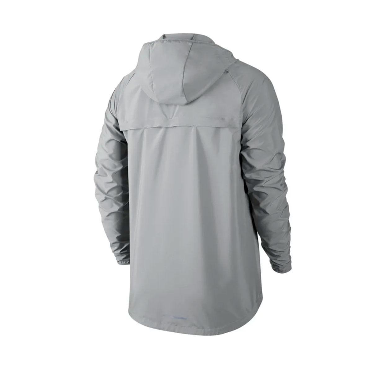 Nike M Nk Essntl Jkt Hd Chaqueta gris de hombre para correr