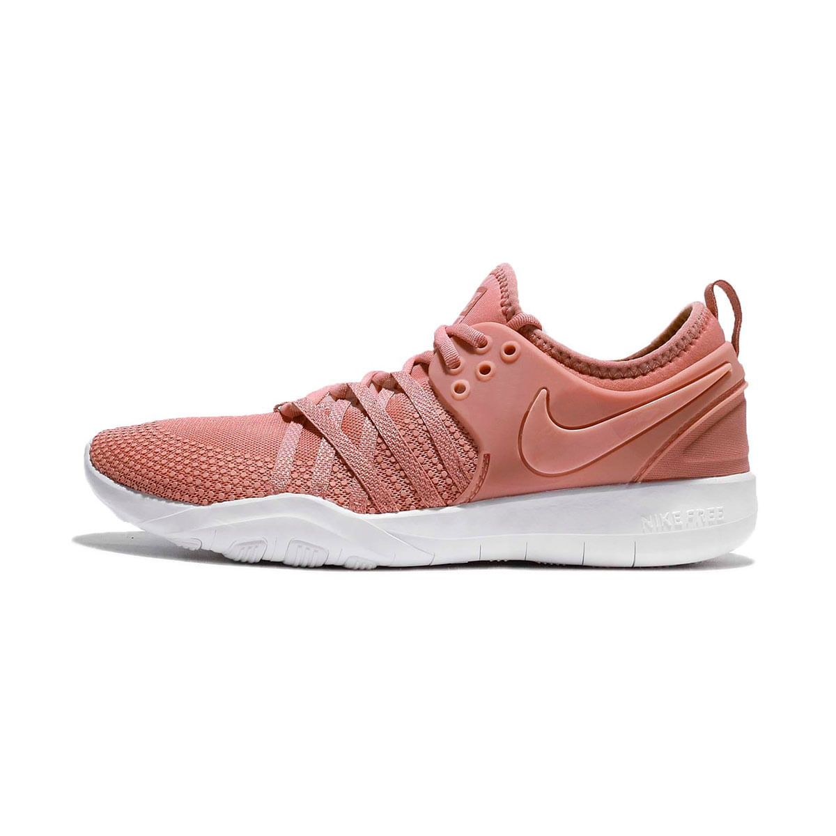 Nike Wmns Nike Free Tr 7 Tenis rojo de mujer para entrenamiento