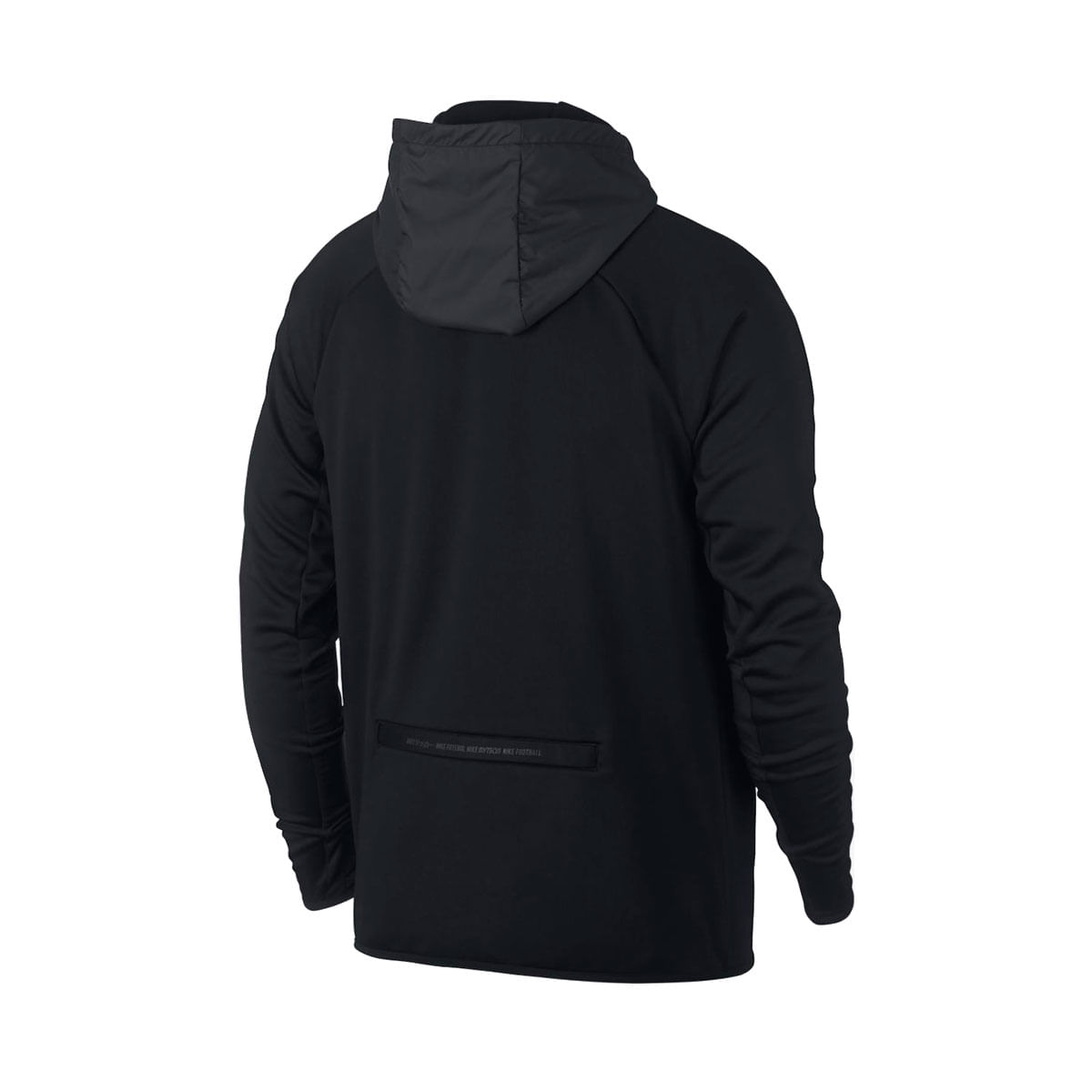 Nike M Nk Fc Hoodie Buzo negro de hombre para futbol
