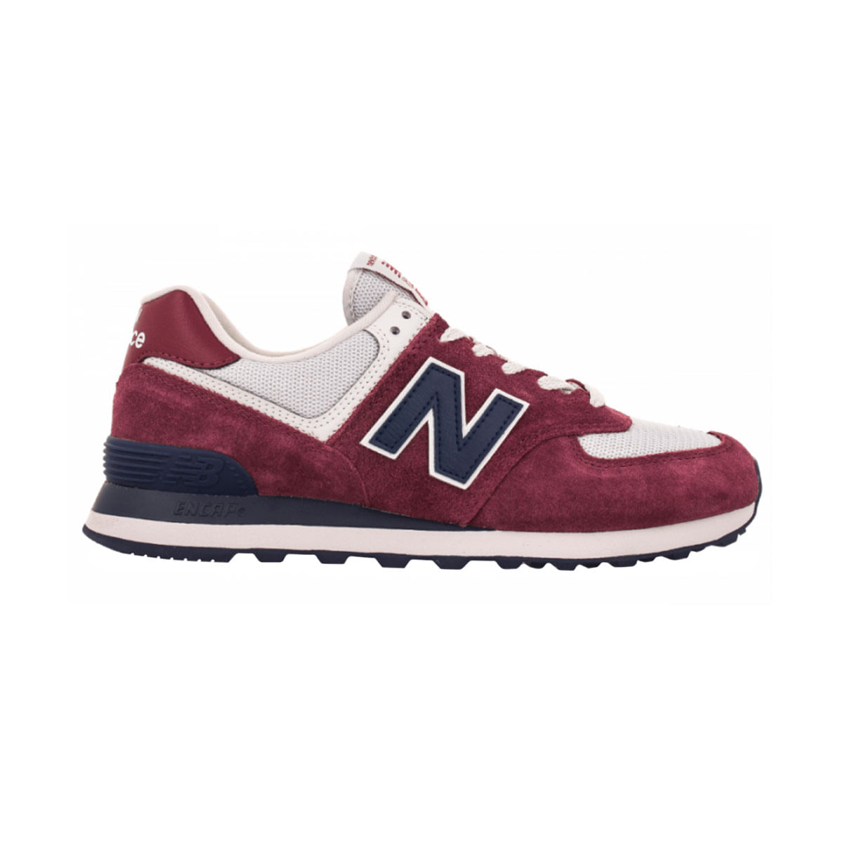 New Balance Calzado De Hombre New Balance Ml574Esw Tenis morado de hombre lifestyle