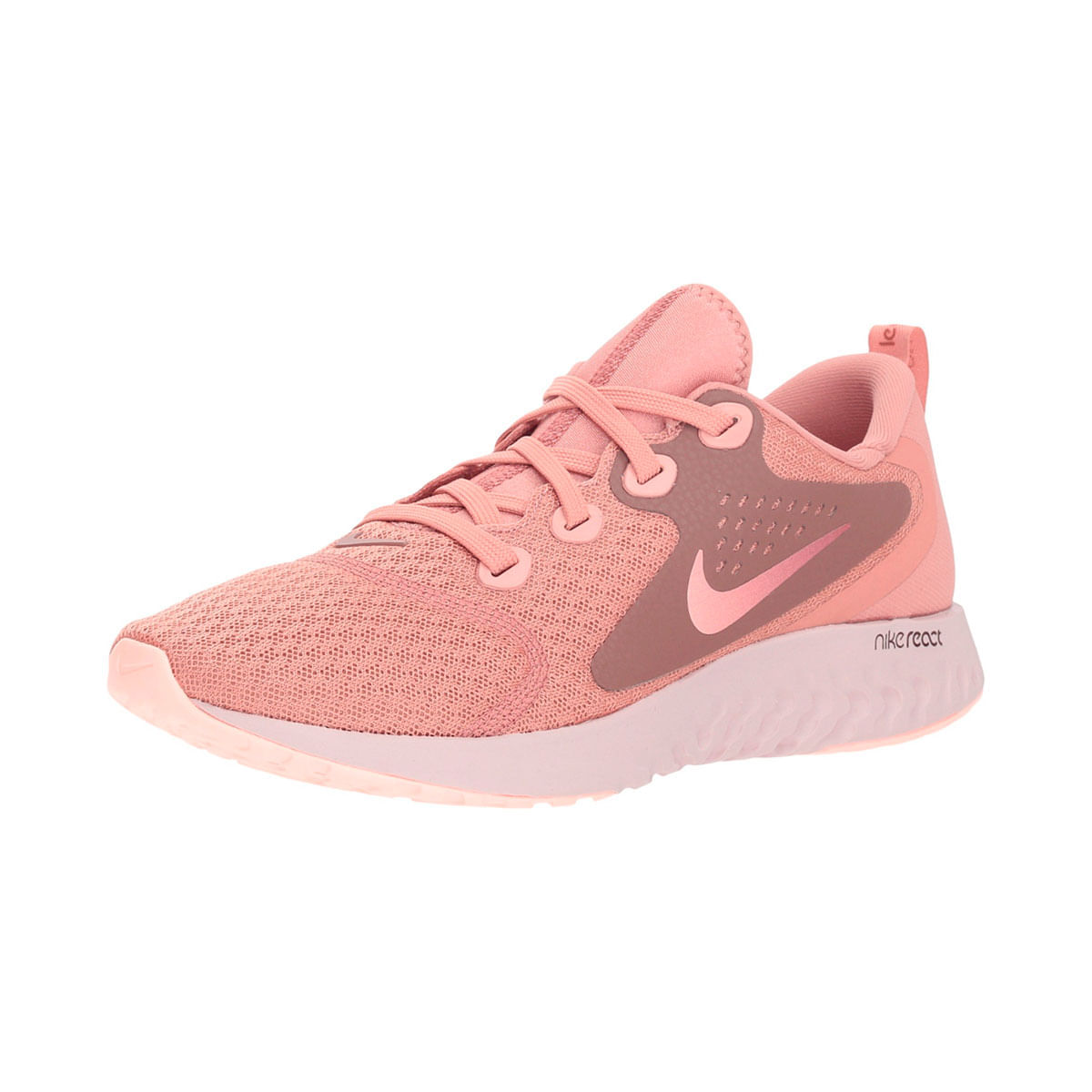 Nike Wmns Nike Rebel React Tenis rosado de mujer para correr