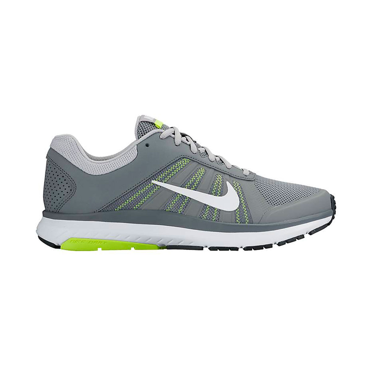 Nike Dart 12 Msl Tenis gris de hombre para correr