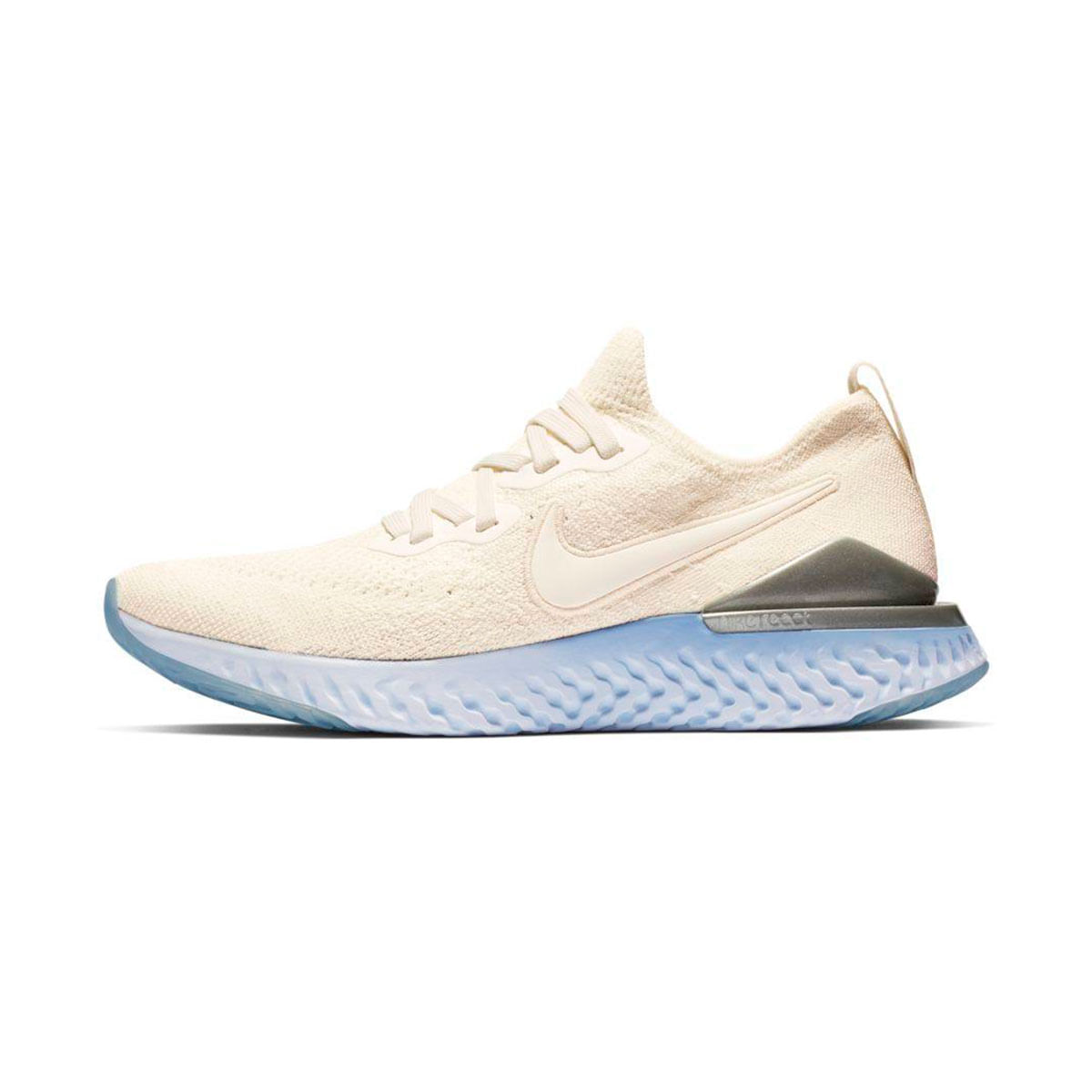 Nike W Nike Epic React Flyknit 2 Tenis blanco de mujer para correr
