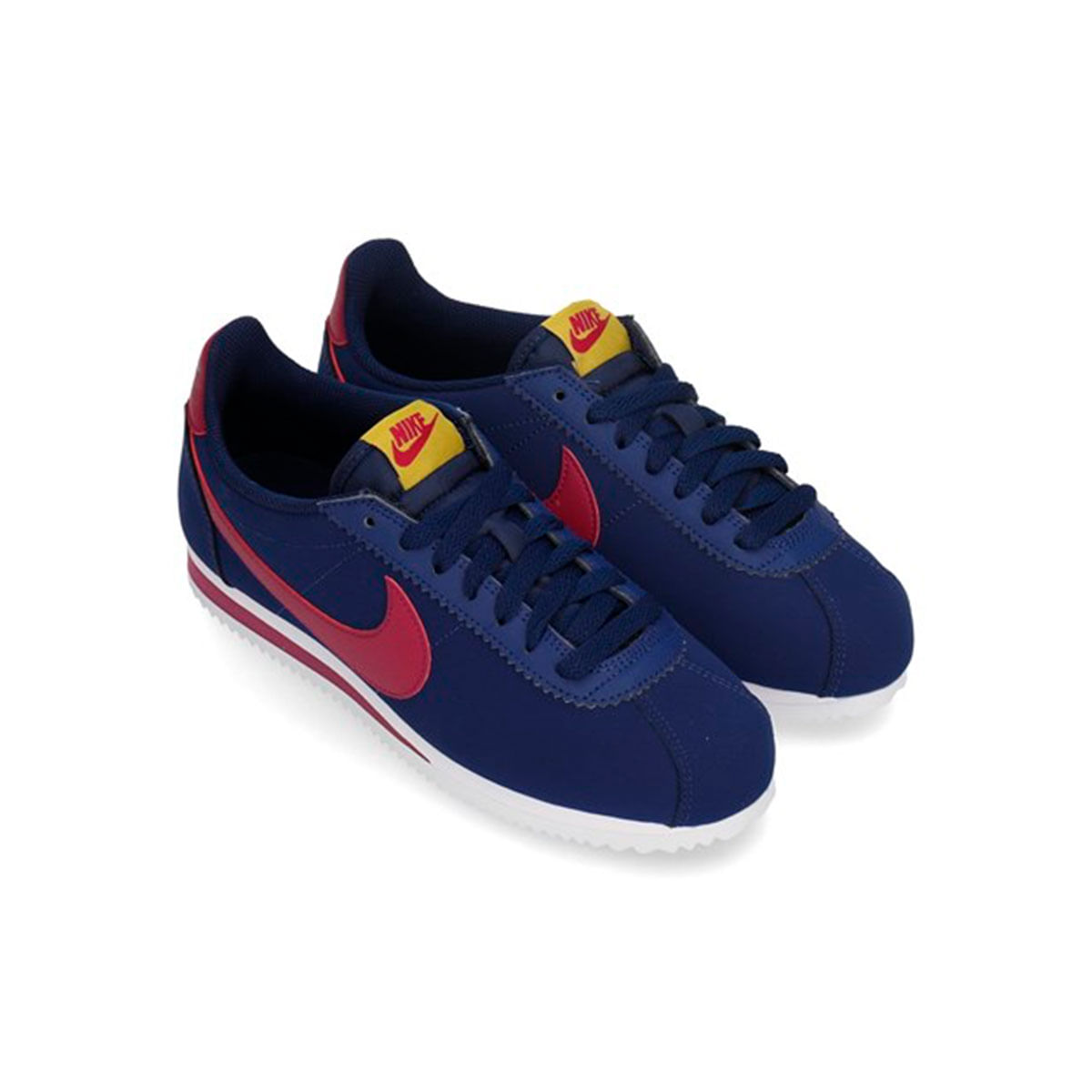 Nike Wmns Classic Cortez Leather Tenis azul de mujer lifestyle