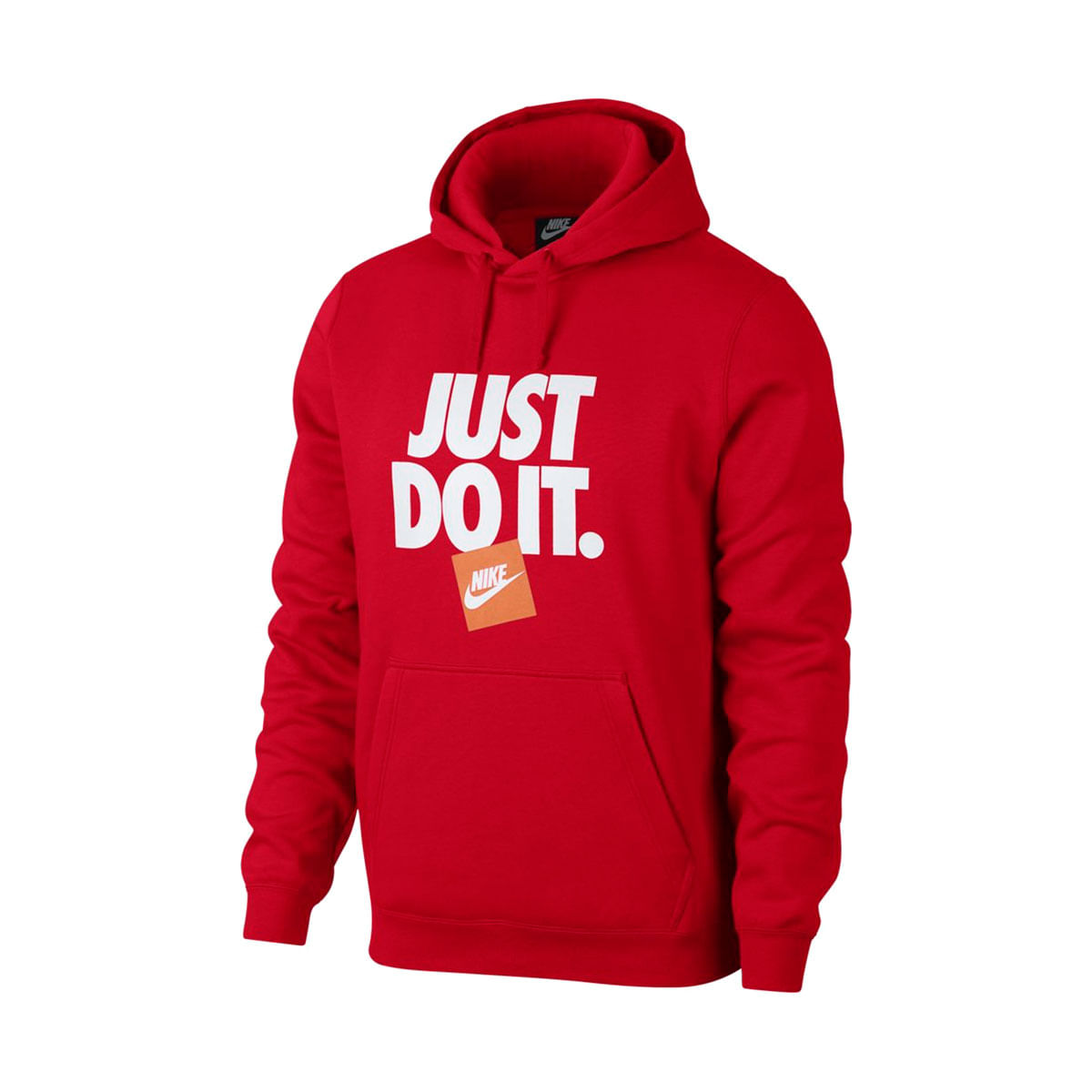 Nike M Nsw Jdi Hoodie Po Flc Hoodie rojo de hombre lifestyle
