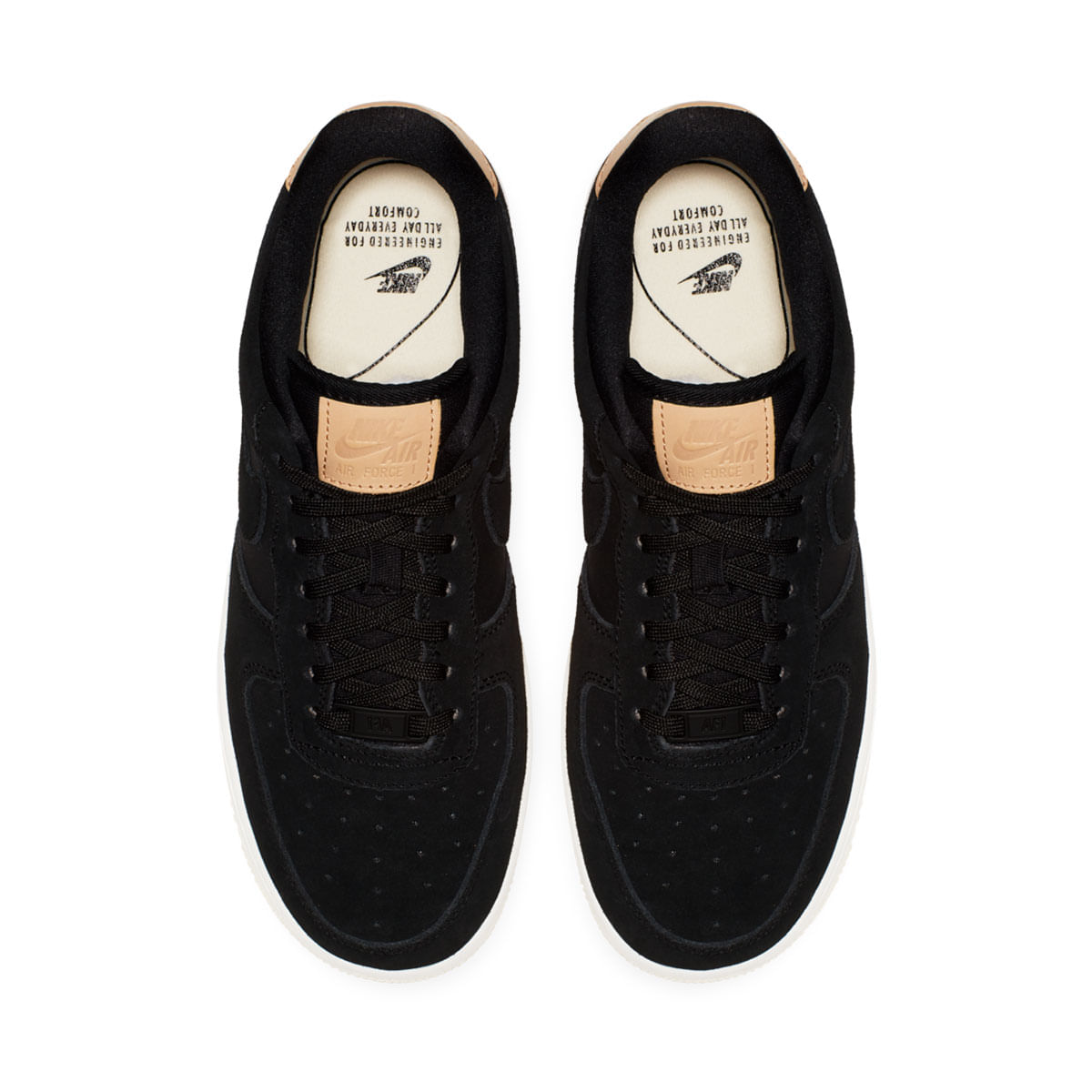 Nike Wmns Air Force 1 "07 Prm Tenis negro de mujer lifestyle