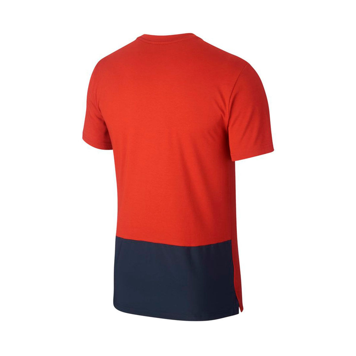 Nike M Nk Dry Top Ss Lv Camiseta Manga Corta rojo de hombre para entrenamiento