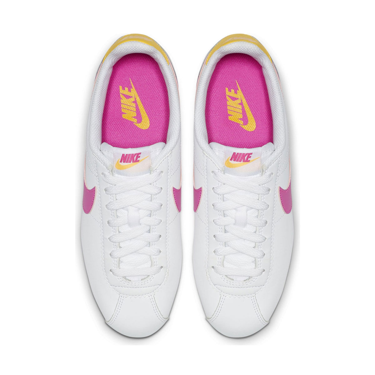 Nike Wmns Classic Cortez Leather Tenis blanco de mujer lifestyle