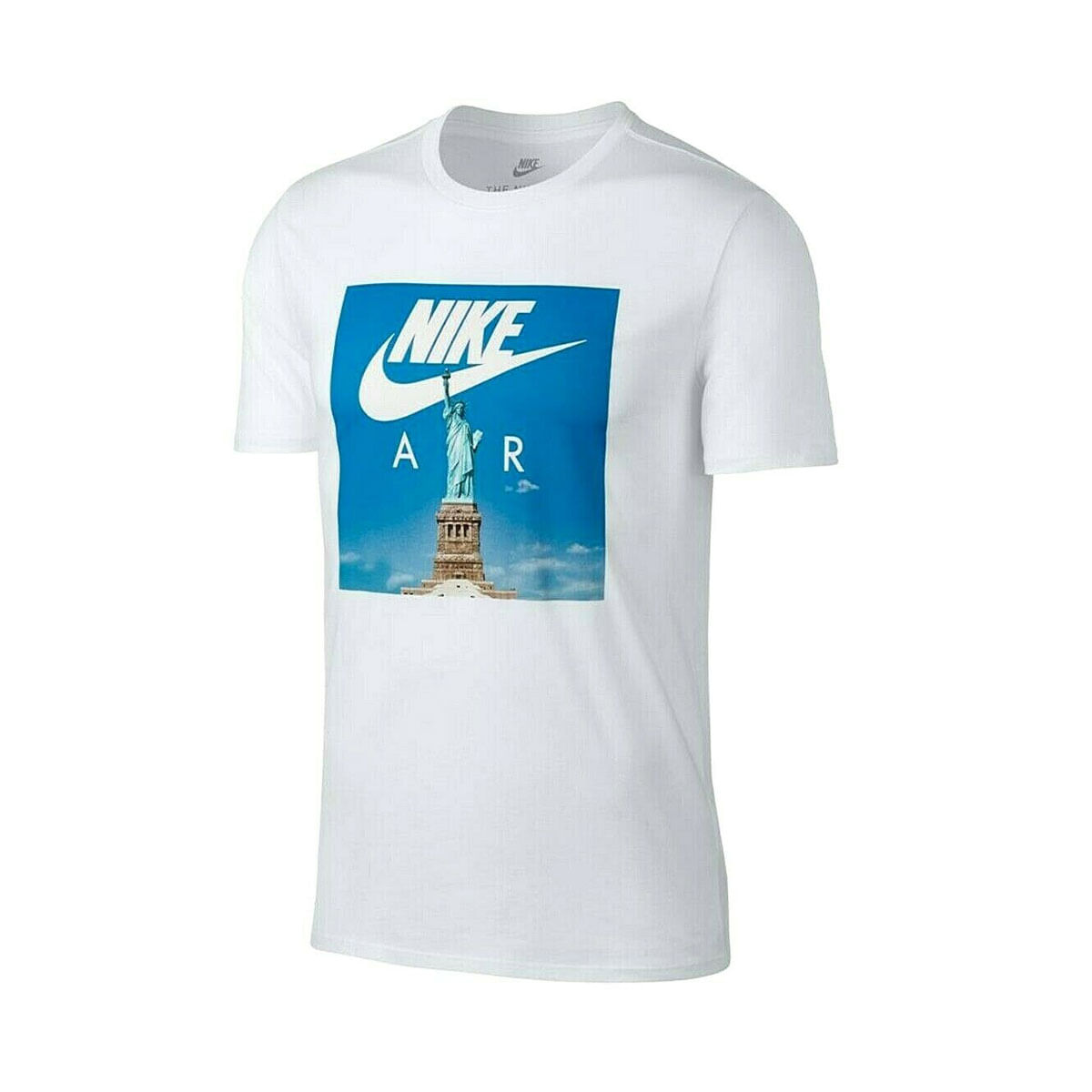 Nike M Nsw Tee Air 1 Camiseta Manga Corta blanco de hombre lifestyle