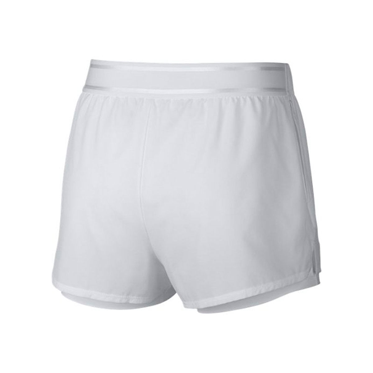 Nike W Nkct Flex Short Pantaloneta blanco de mujer para tenis