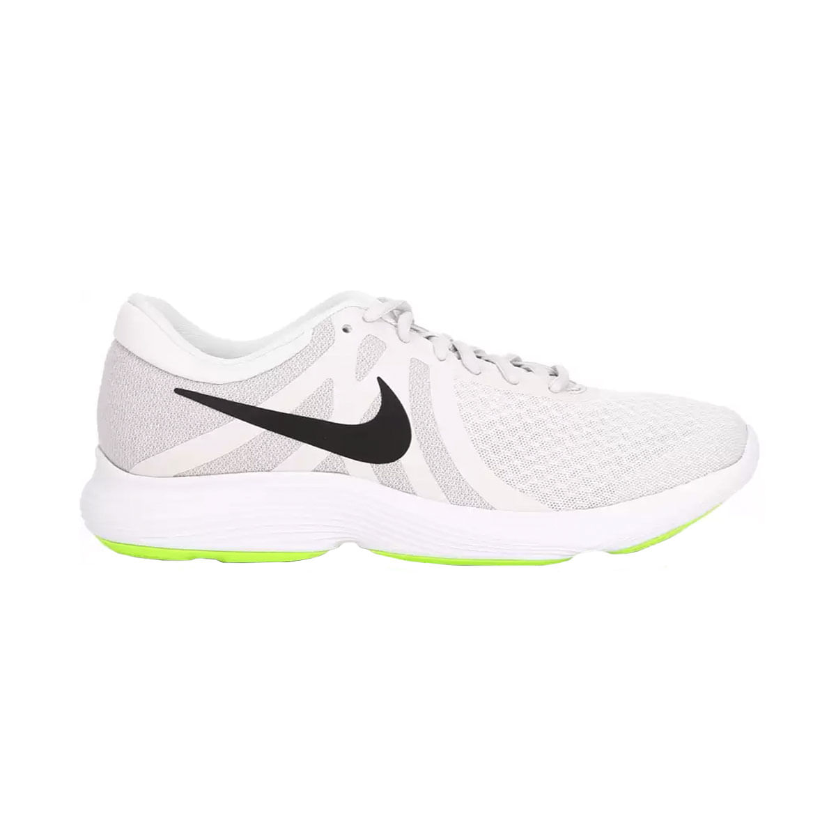 Nike Revolution 4 Tenis gris de hombre para correr
