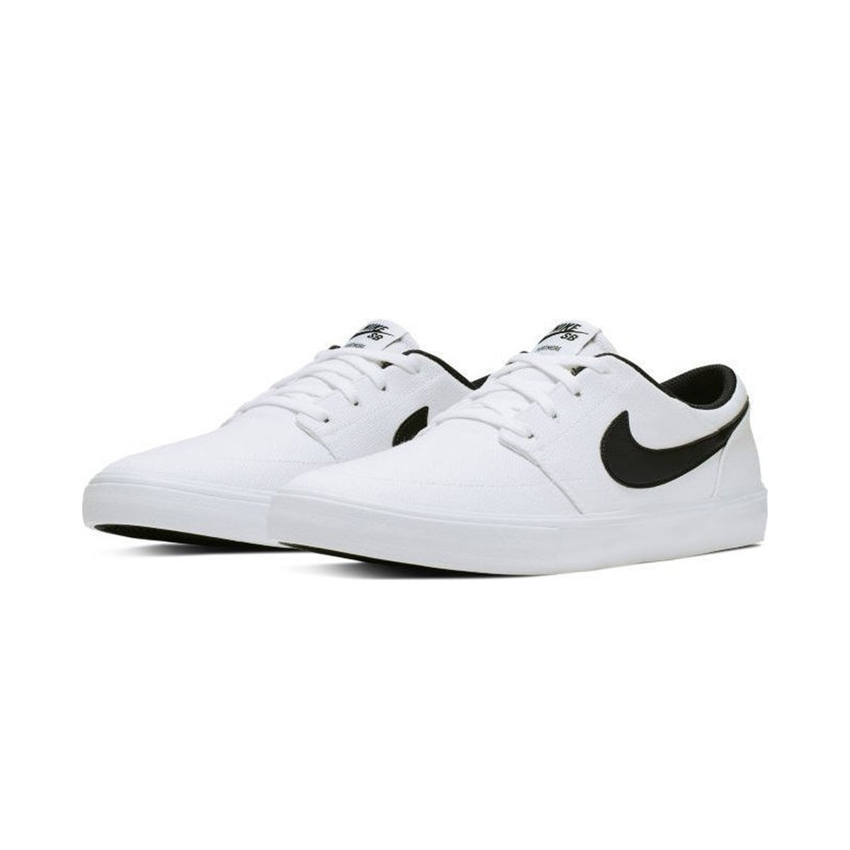 Nike Sb Portmore Ii Solar Cnvs Tenis blanco de hombre lifestyle