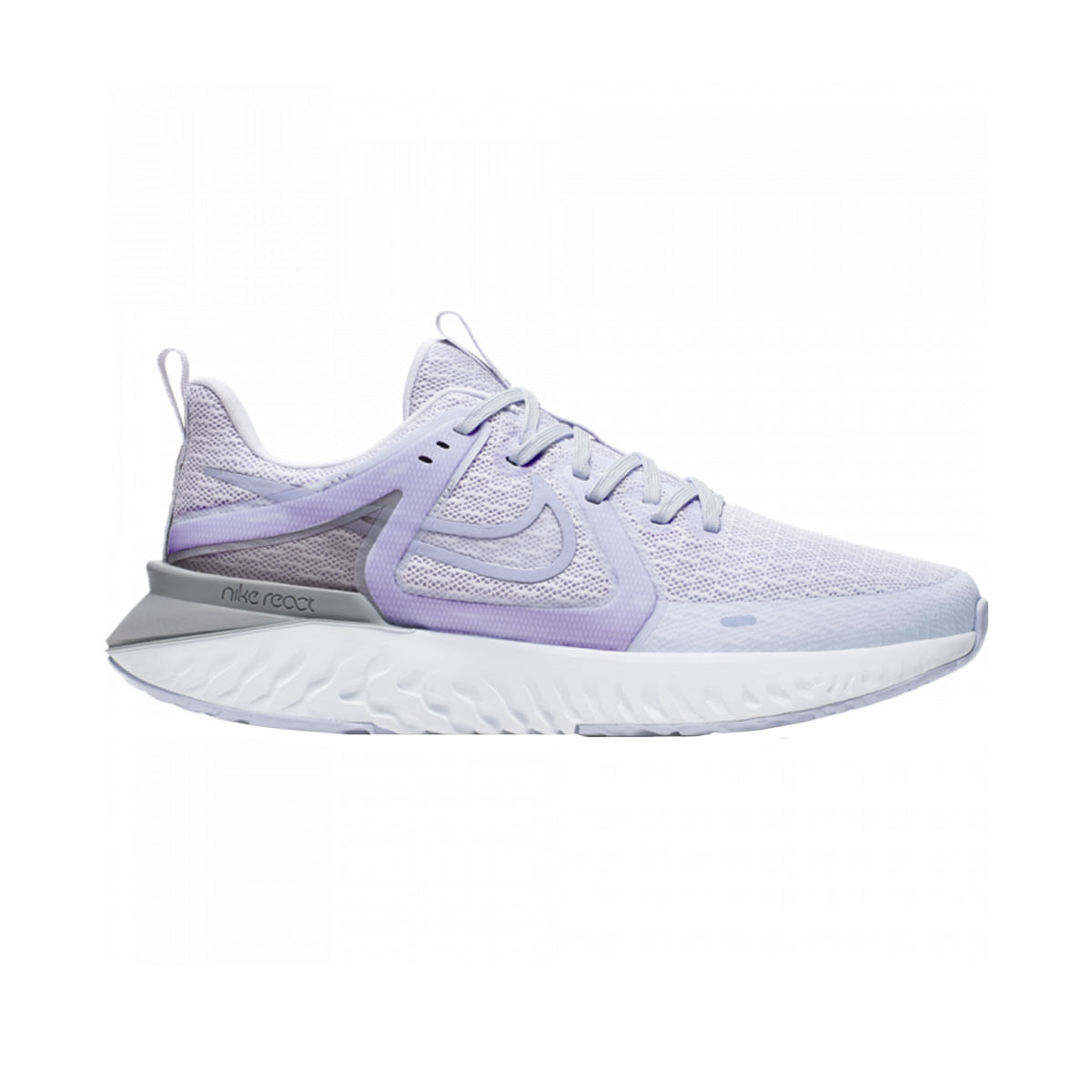 Nike Wmns Nike Legend React 2 Tenis morado de mujer para correr