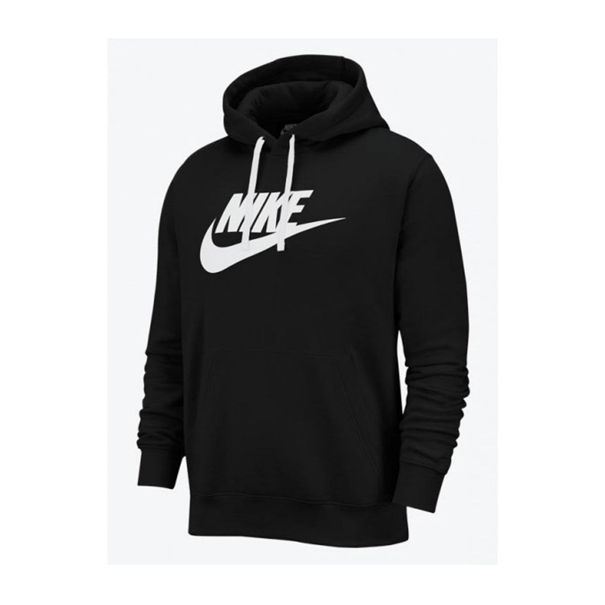 Nike M Nsw Club Hoodie Po Bb Gx Hoodie negro de hombre lifestyle