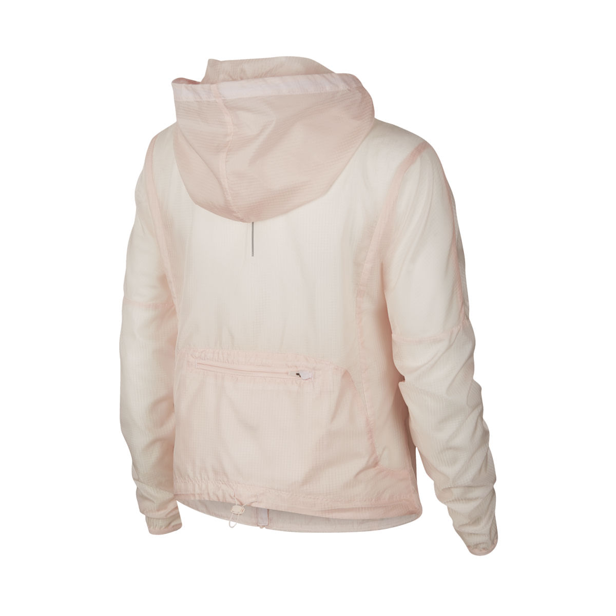 Nike W Nk Jkt Hd Ltwght Chaqueta rosado de mujer para correr