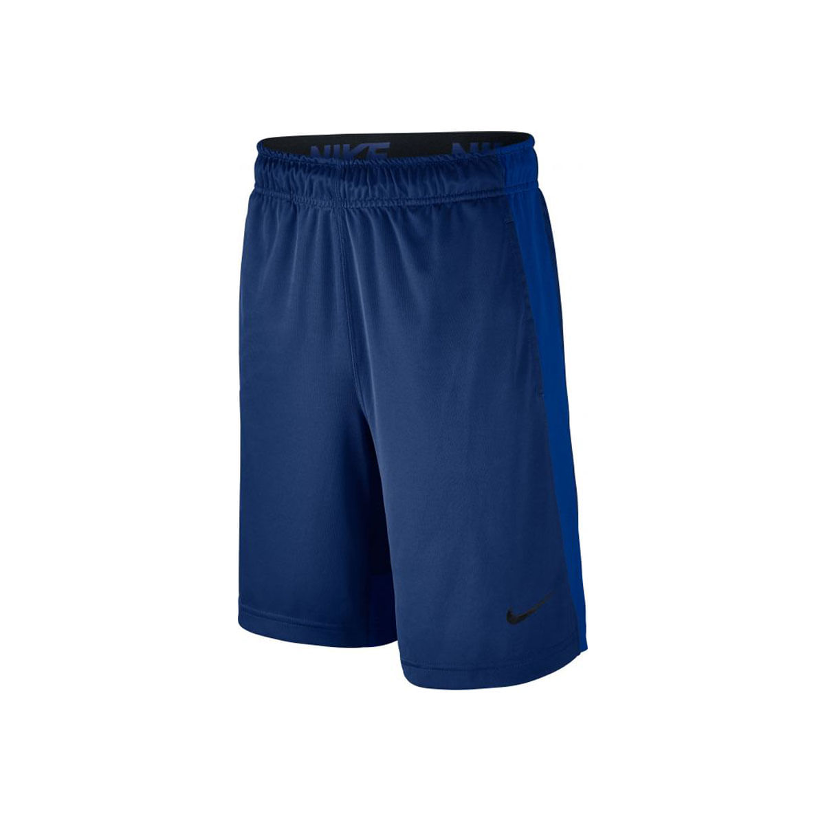 Nike B Nk Dry Short Pantaloneta azul de niño para entrenamiento