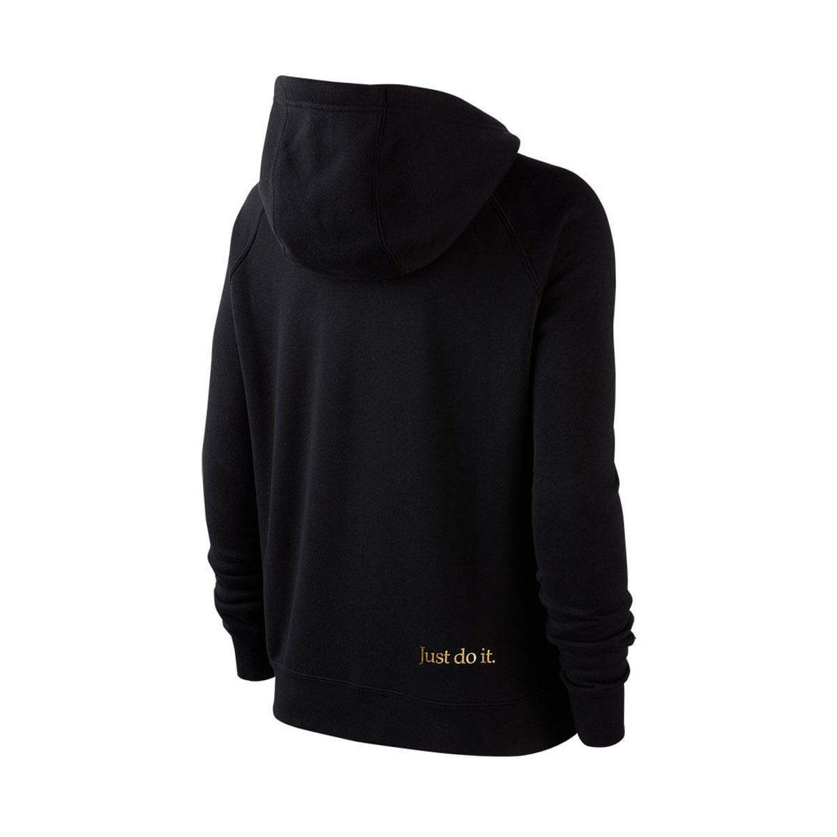 Nike W Nsw Hoodie Fz Bb Shine Chaqueta negro de mujer lifestyle