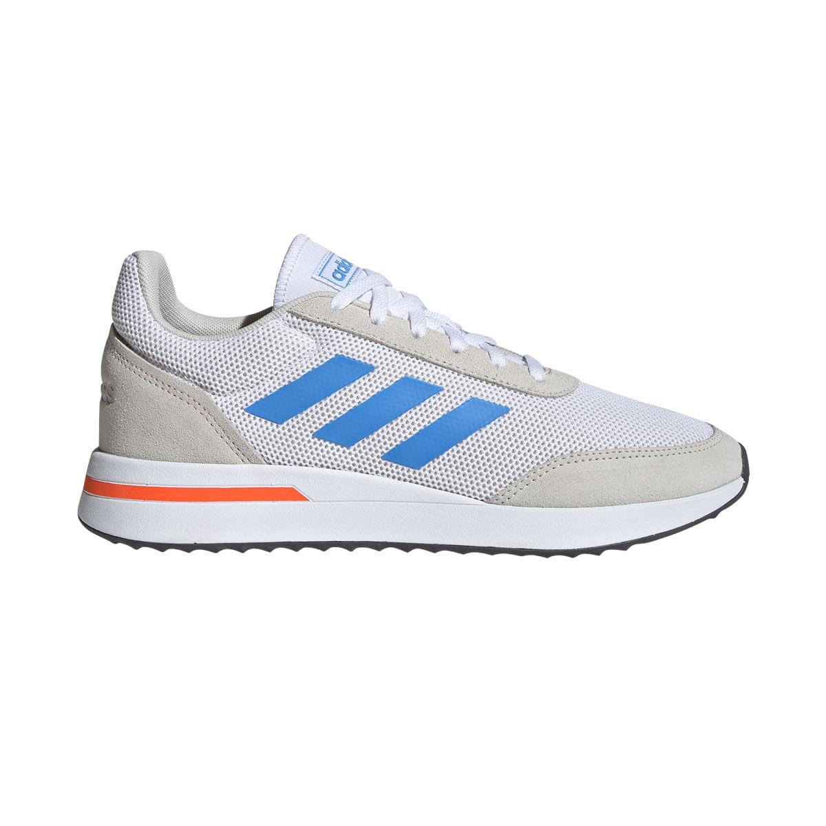 Adidas Run70S Tenis blanco de mujer para correr
