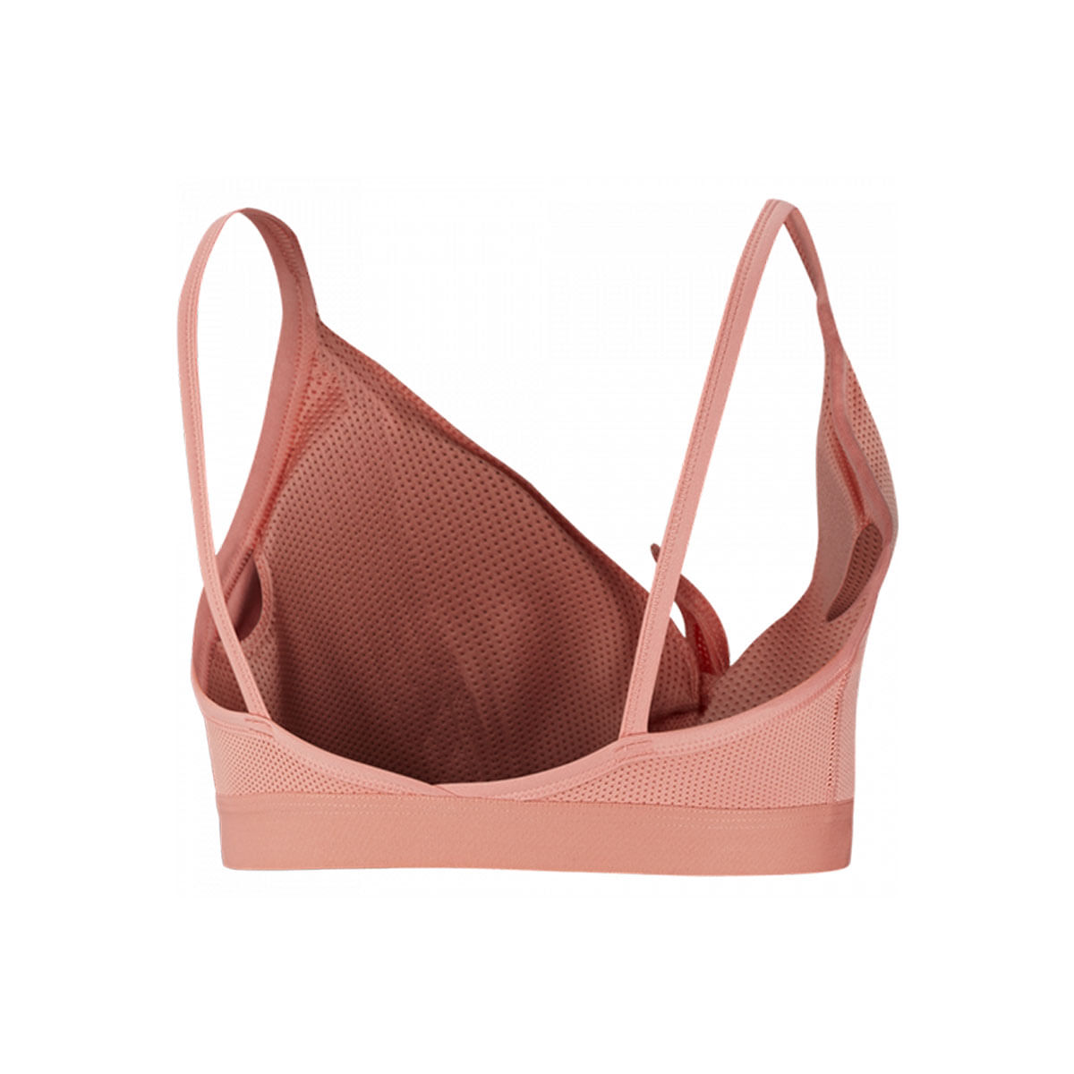 Nike Favorites Tie Bra Top rosado de mujer para entrenamiento