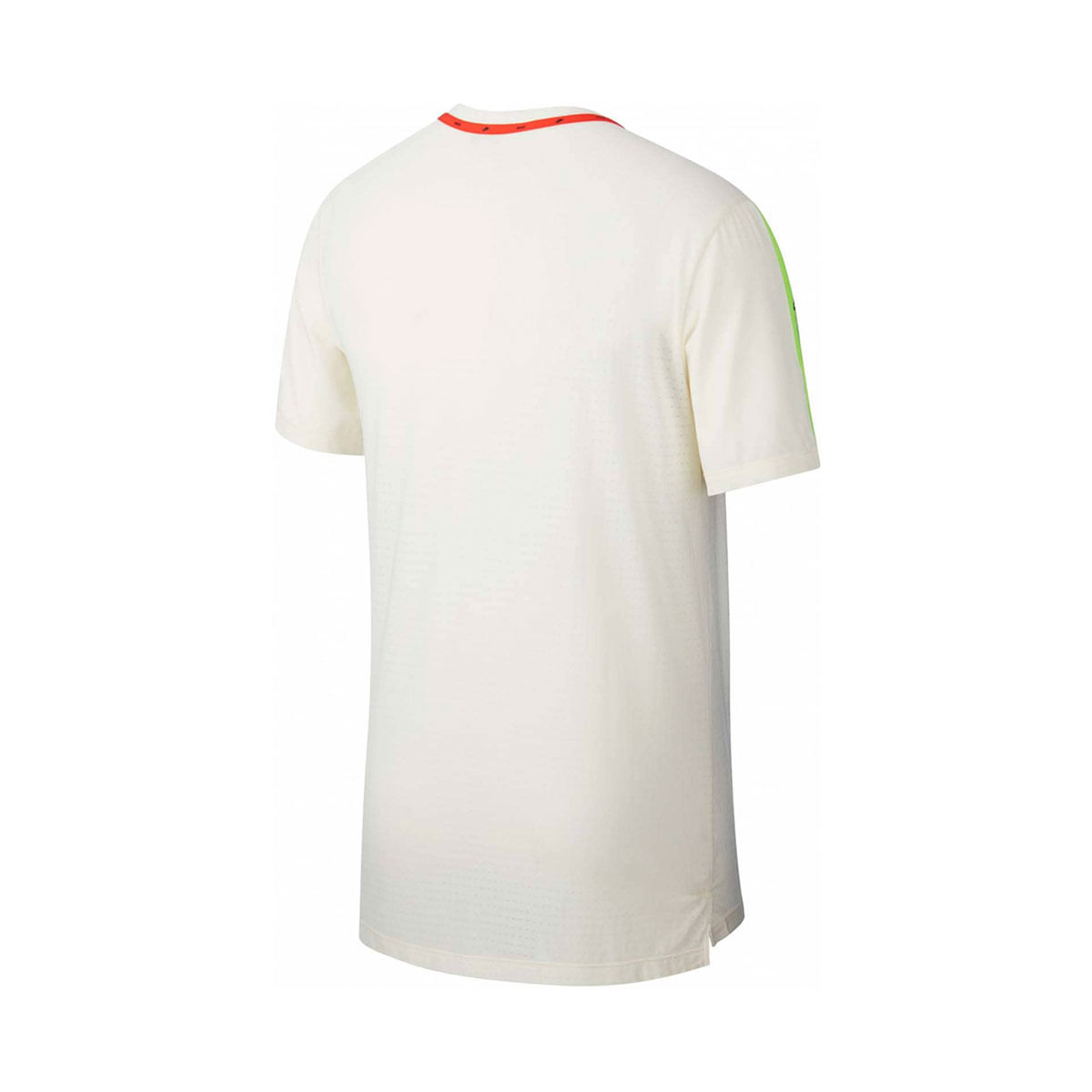 Nike M Nk Wild Run Top Ss Camiseta Manga Corta blanco de hombre para correr