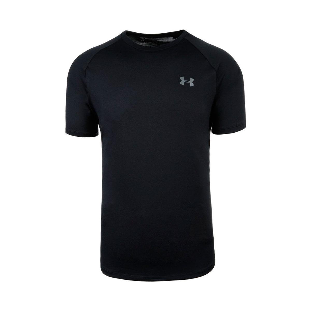 UA Tech 2.0 Ss Tee Camiseta Manga Corta negro de hombre para entrenamiento