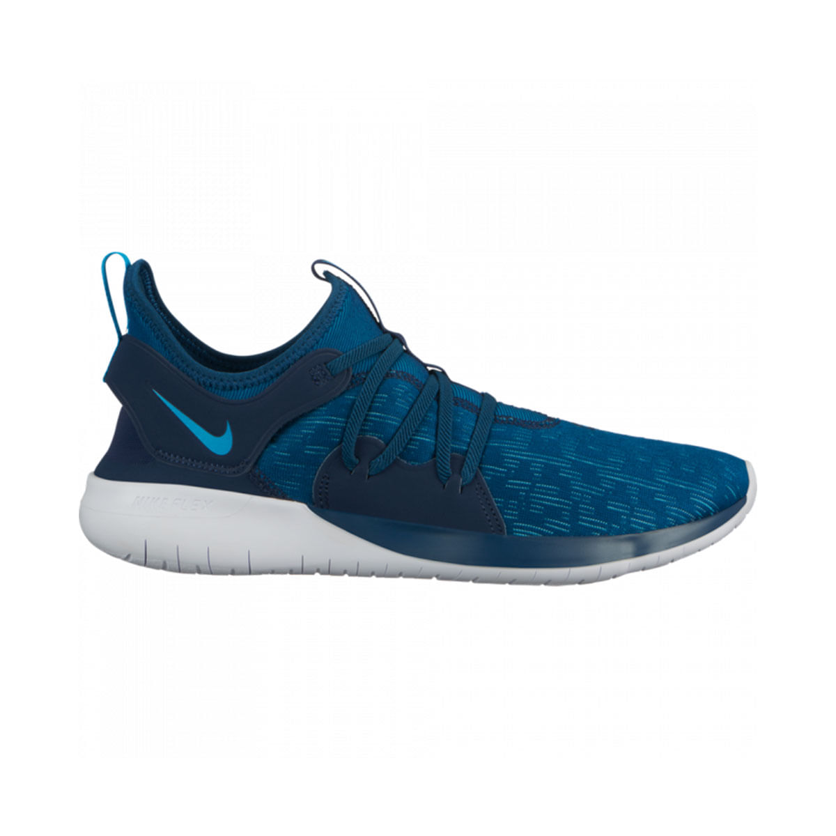 Nike Flex Contact 3 Tenis azul de hombre para correr