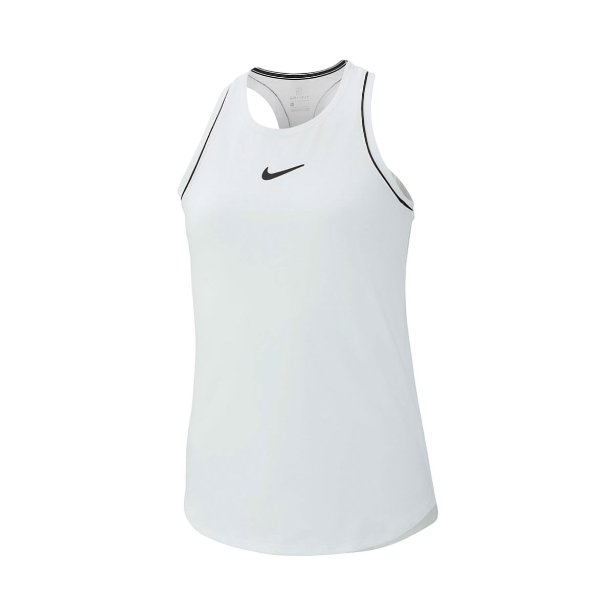 Nike G Nkct Dry Tank Camiseta Manga Sisa blanco de niña para tenis