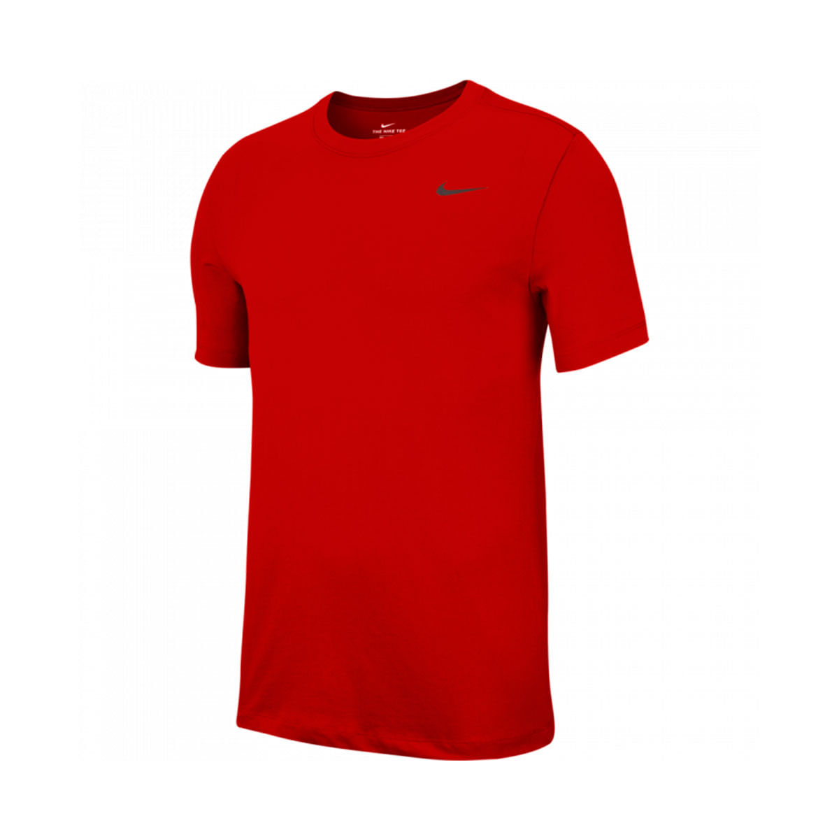 Nike M Nk Dry Tee Dfc Crew Solid Camiseta Manga Corta rojo de hombre para entrenamiento