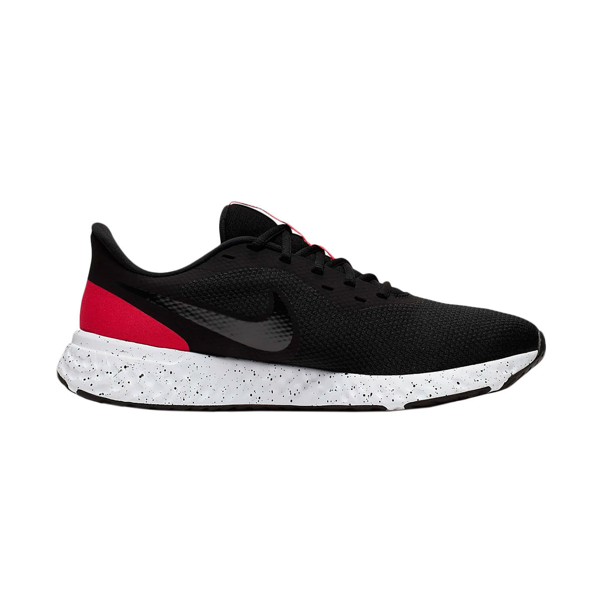 Nike Revolution 5 Tenis negro de hombre para correr