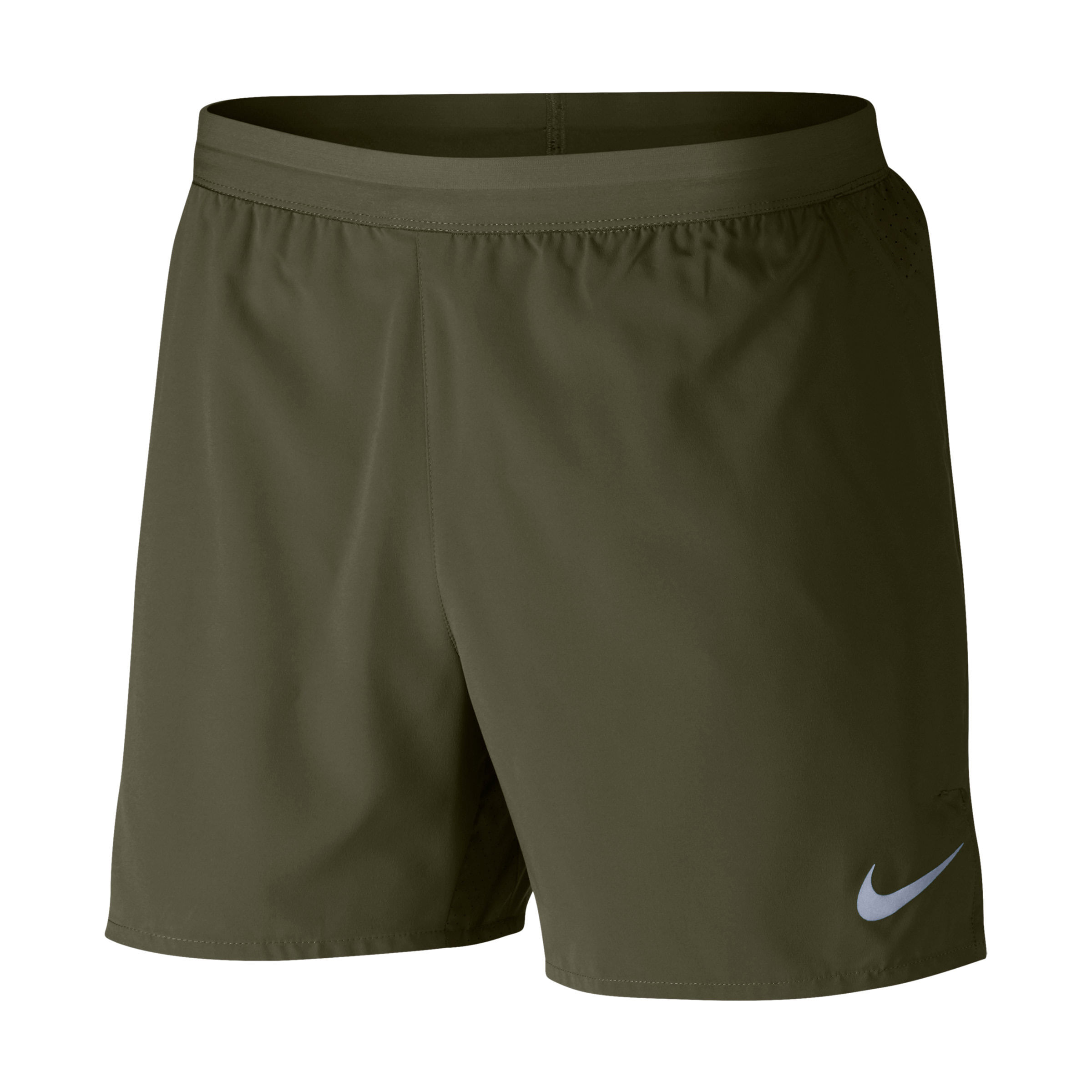 Nike M Nk Flx Stride Short Bf 5In Pantaloneta verde de hombre para correr