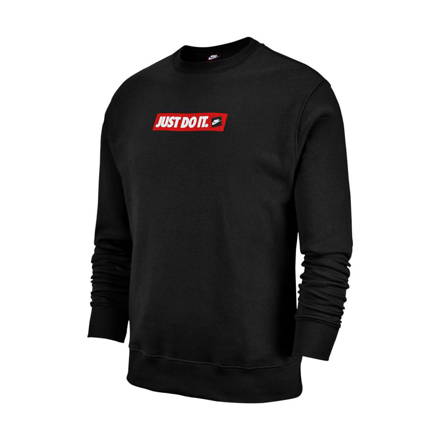 Nike M Nsw Jdi Crw Flc Bstr Buzo negro de hombre lifestyle