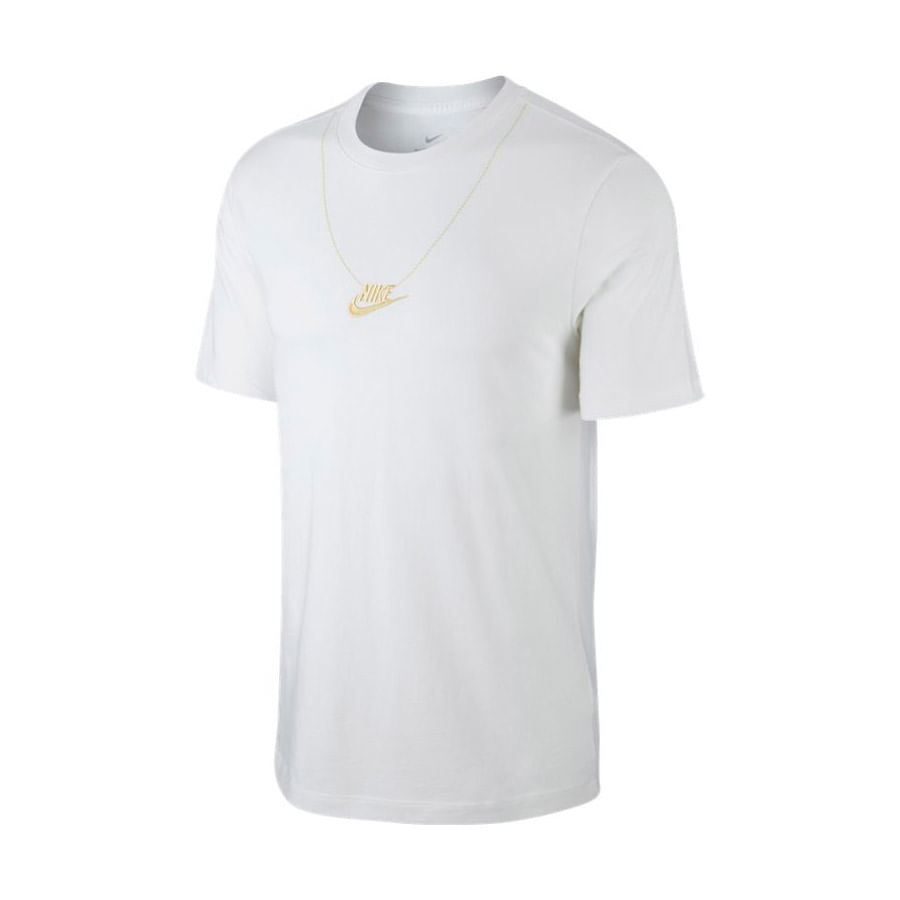 Nike M Nsw Ss Tee Fw Cltr 4 Camiseta Manga Corta blanco de hombre lifestyle
