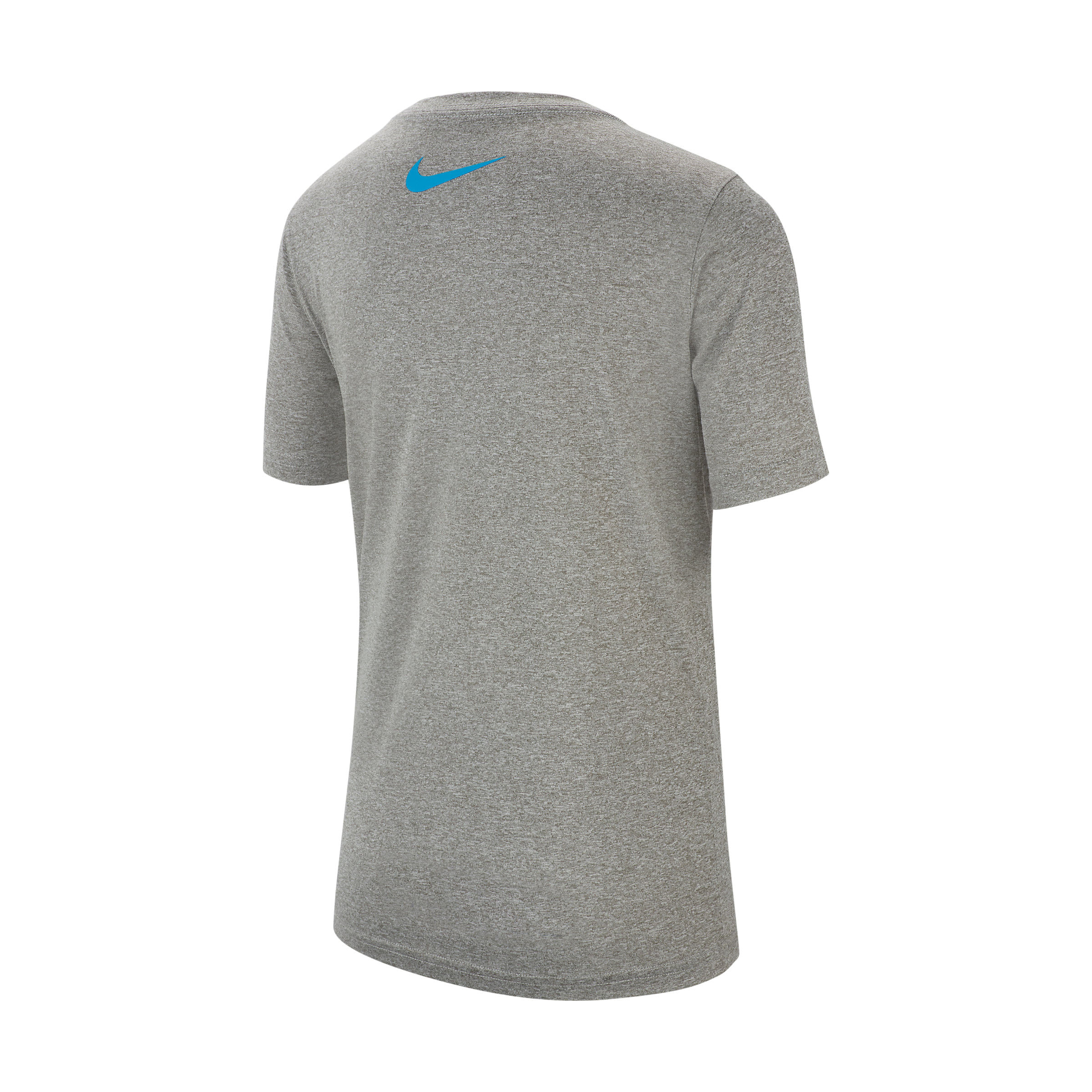 Nike B Nk Dry Leg Tee Pixel Swsh Camiseta Manga Corta gris de niño para entrenamiento