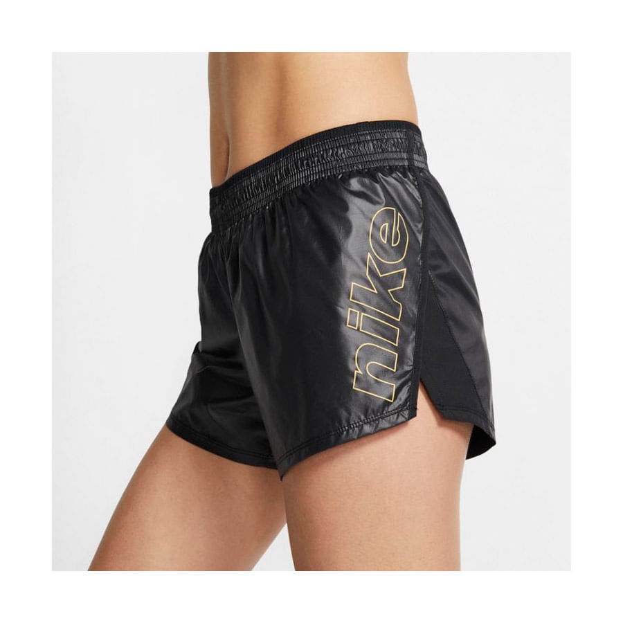 Nike W Nk 10K Short Glam Gx Pantaloneta negro de mujer para correr