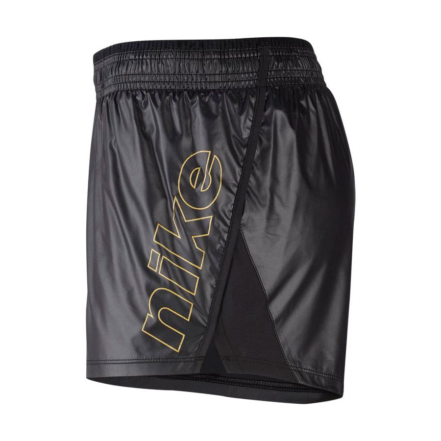 Nike W Nk 10K Short Glam Gx Pantaloneta negro de mujer para correr