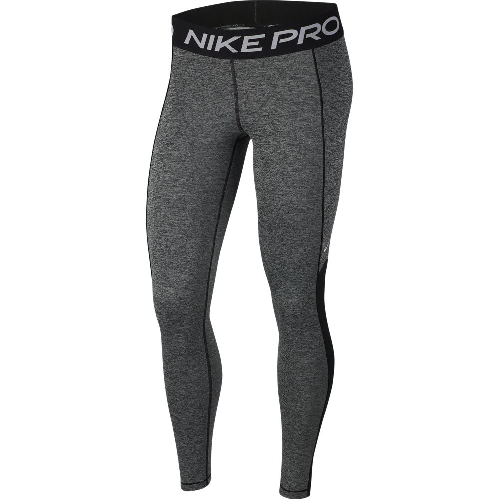 Nike W Np Tght Space Dye Capri negro de mujer para entrenamiento