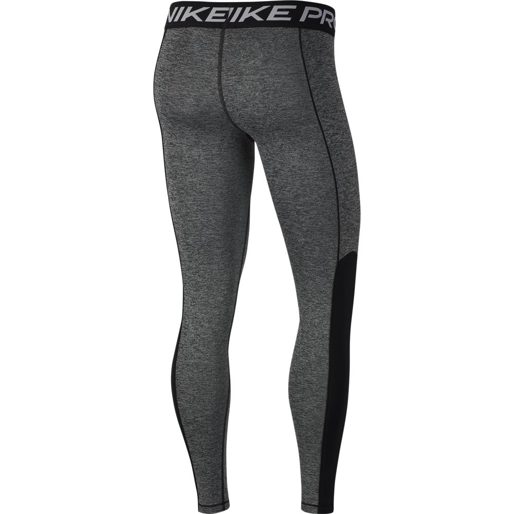 Nike W Np Tght Space Dye Capri negro de mujer para entrenamiento