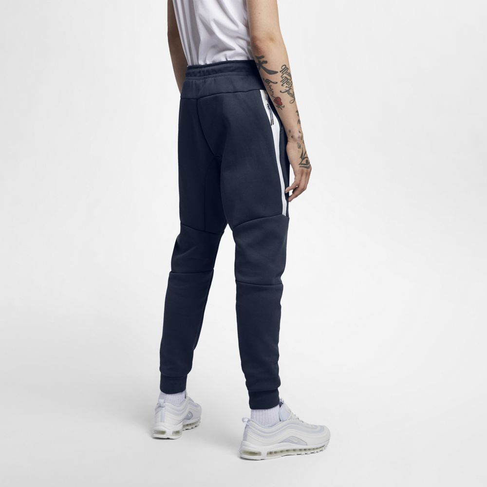 Nike M Nsw Tch Flc Jggr Pantalón azul de hombre lifestyle