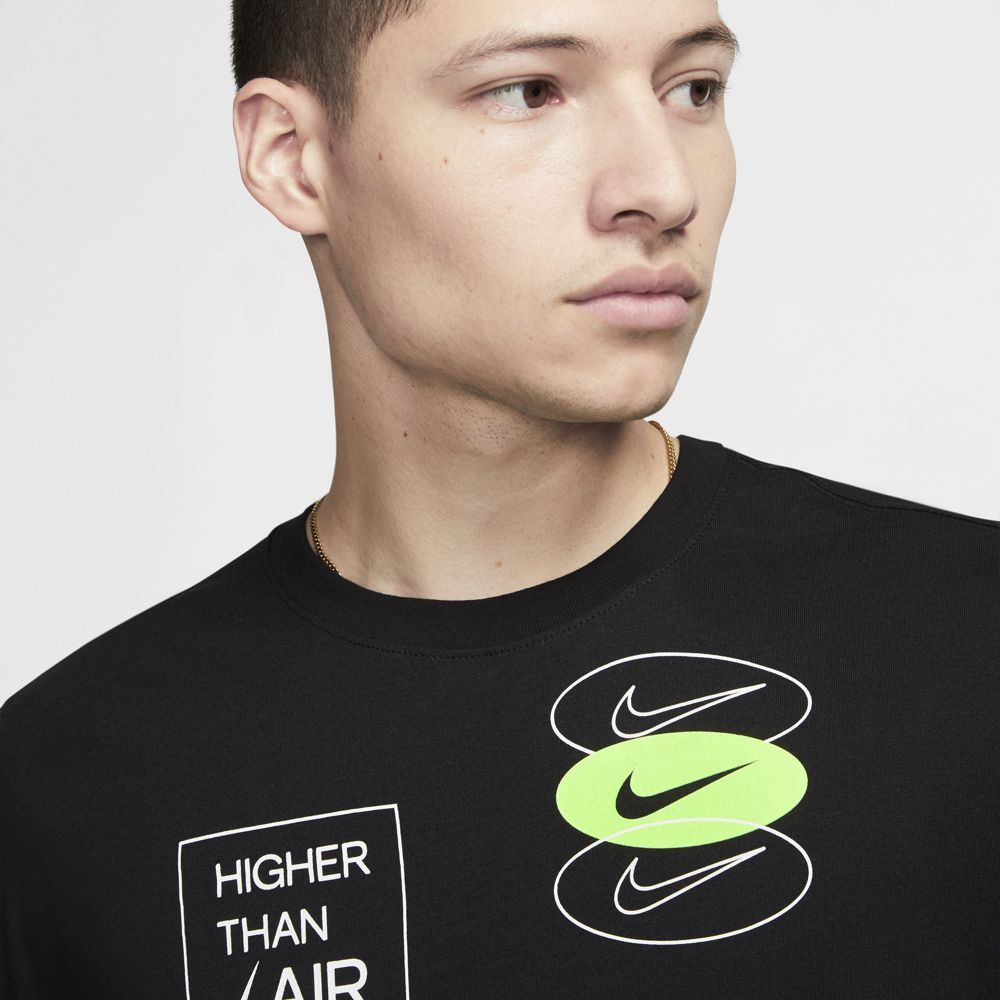 Nike M Nsw Pack 2 Tee 3 Camiseta Manga Corta negro de hombre lifestyle